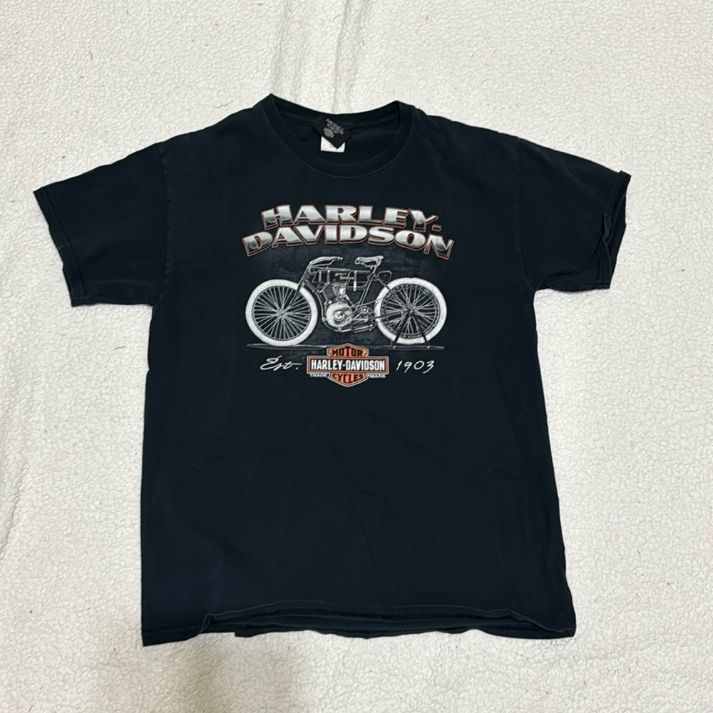 Harley-Davidson Museum Men's Serial No. 1  T Shirt Black Size L